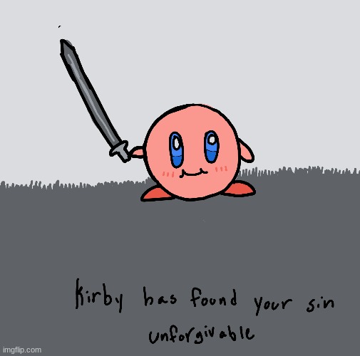 Kirby | image tagged in kirby,draw de meme | made w/ Imgflip meme maker
