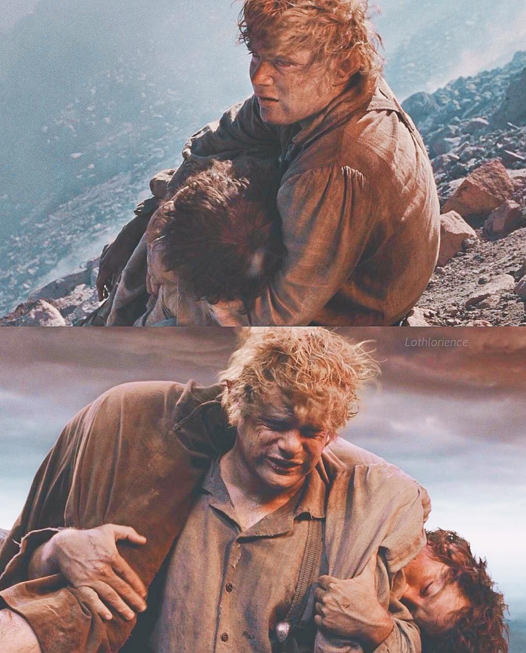 High Quality Sam Frodo I Can Carry You Blank Meme Template
