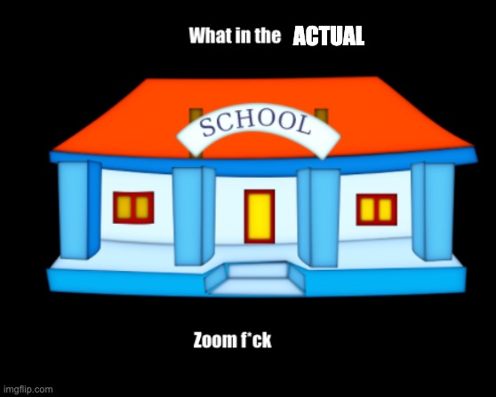 What in the Zoom Fuck | ACTUAL | image tagged in what in the zoom fuck | made w/ Imgflip meme maker