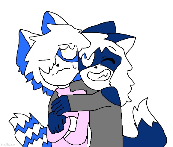 Just a picture of Clear and Cloudy. New OC on the way~! | made w/ Imgflip meme maker