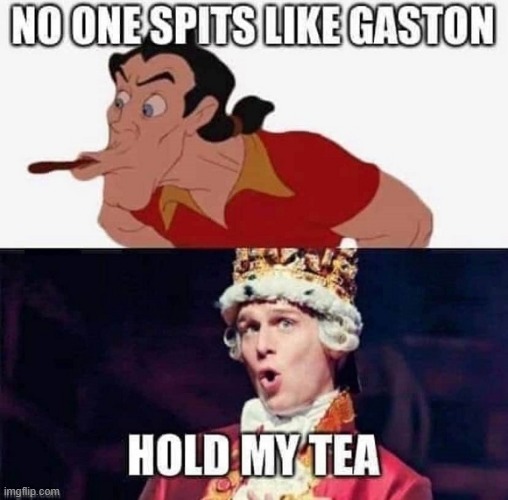 LOL | image tagged in memes,hamilton,king george,funny,repost,spit | made w/ Imgflip meme maker