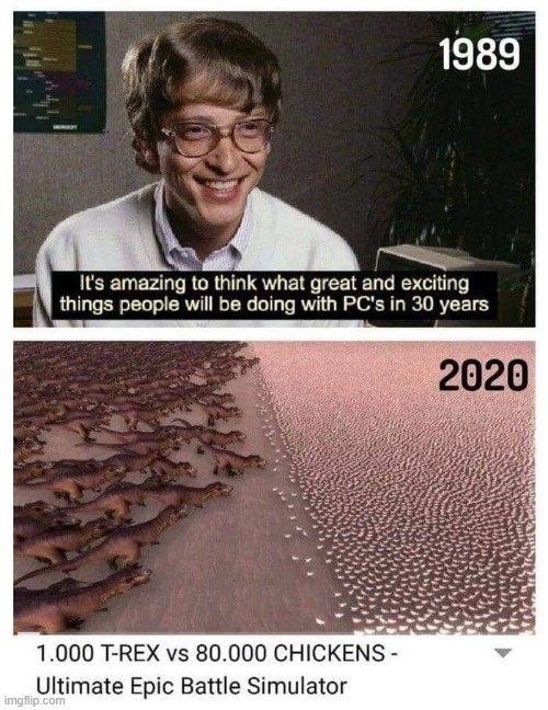 no liez | image tagged in repost,reposts,battle,chickens,video game,bill gates | made w/ Imgflip meme maker