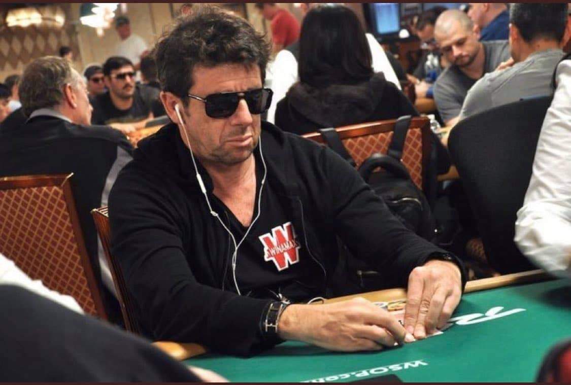 Patrick Bruel au poker Blank Meme Template