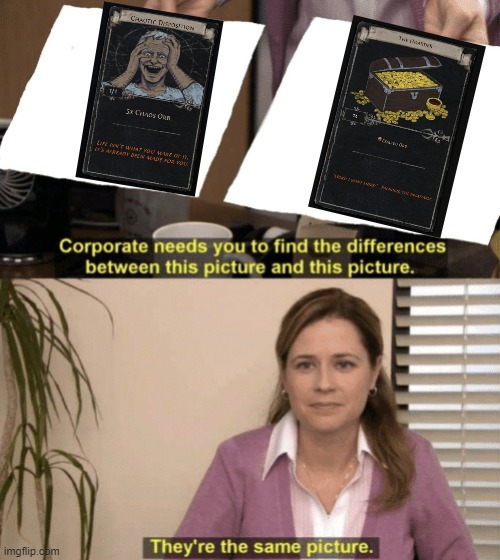 Corporate needs you to find the differences | image tagged in corporate needs you to find the differences | made w/ Imgflip meme maker