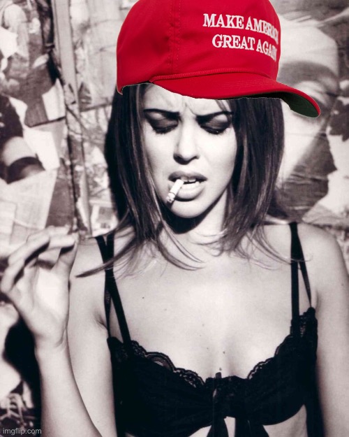 Imma show em how to make these MAGAt Kylies | image tagged in maga,hat | made w/ Imgflip meme maker