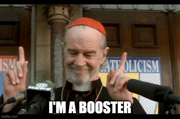 I'm a booster | I'M A BOOSTER | image tagged in funny | made w/ Imgflip meme maker