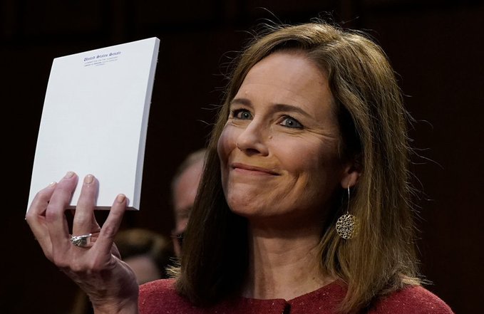 Amy Coney Barrett Blank Meme Template