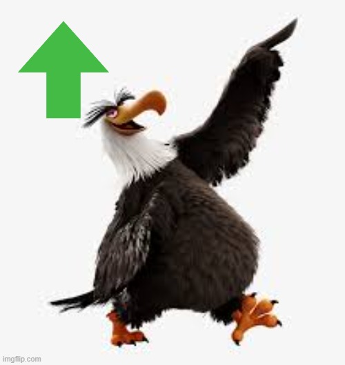 angry birds eagle | image tagged in angry birds eagle | made w/ Imgflip meme maker