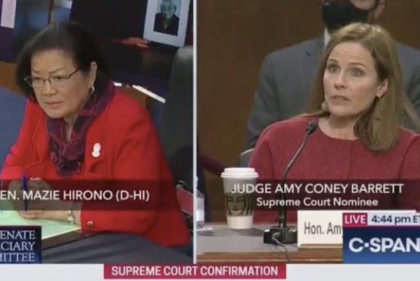 Hirono hams for the cameras Blank Meme Template