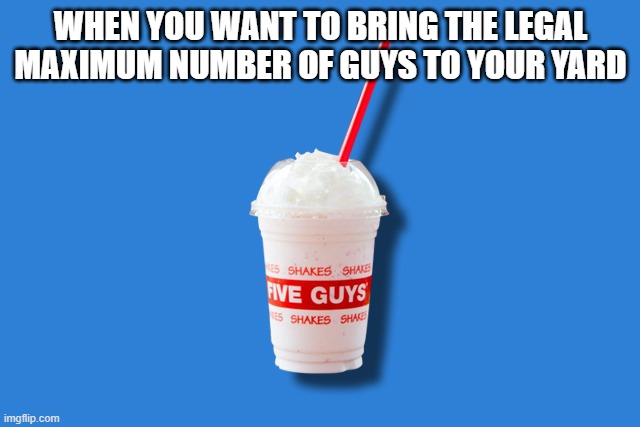 rule of 6 | WHEN YOU WANT TO BRING THE LEGAL MAXIMUM NUMBER OF GUYS TO YOUR YARD | image tagged in covid19,lockdown,isolation | made w/ Imgflip meme maker