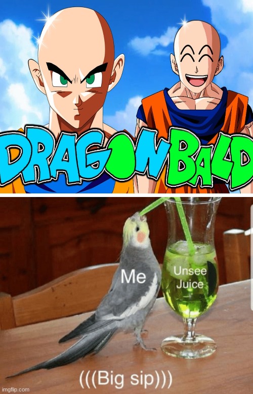 oh god | image tagged in unsee juice,cursed image,dragon ball z | made w/ Imgflip meme maker