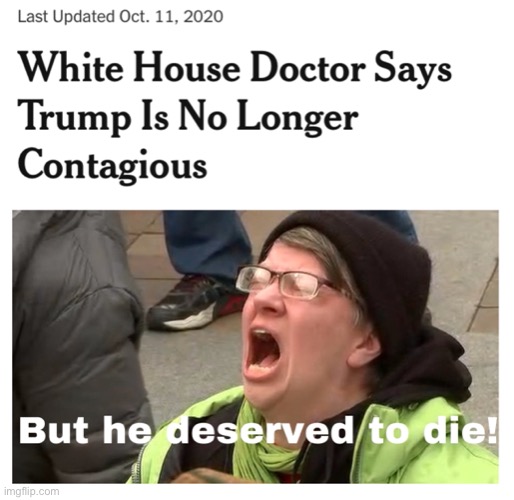 I was shocked at how many people were happy he got it | image tagged in liberals,stupid liberals,liberal logic,politics | made w/ Imgflip meme maker