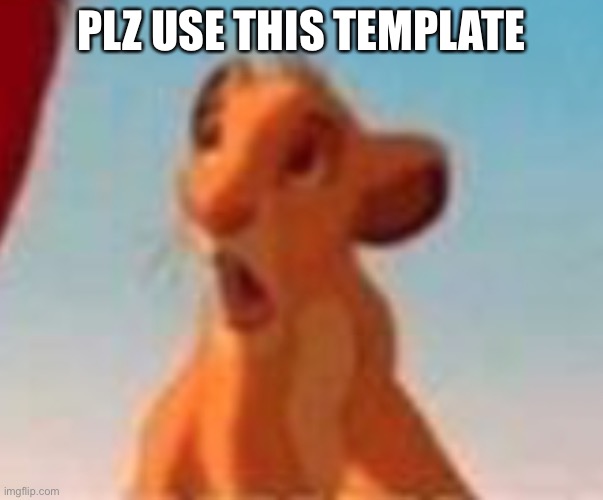 PLZ USE THIS TEMPLATE | image tagged in my templates challenge | made w/ Imgflip meme maker