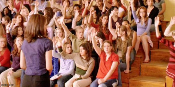 Raise your hand if you have ever been personally victimized by R | image tagged in raise your hand if you have ever been personally victimized by r | made w/ Imgflip meme maker