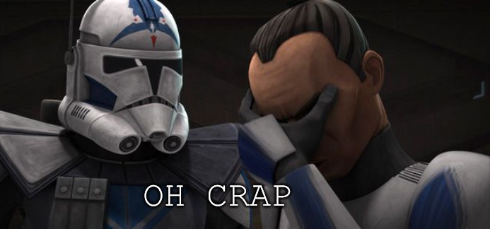 High Quality Oh crap clone Blank Meme Template