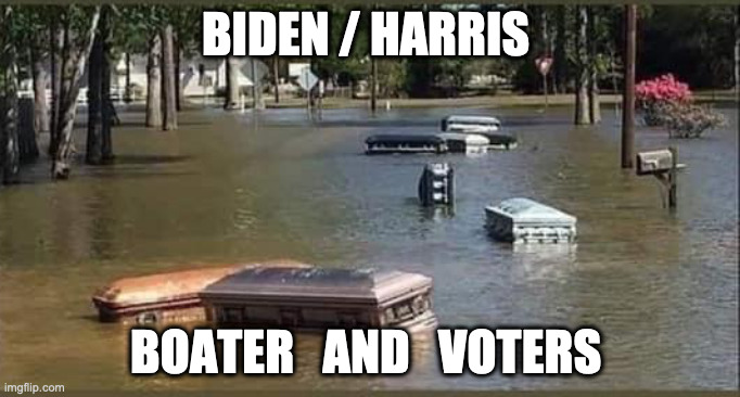Boaters and Voters | BIDEN / HARRIS; BOATER   AND   VOTERS | image tagged in biden's boat parade,meme,funny,harris,demotivationals | made w/ Imgflip meme maker