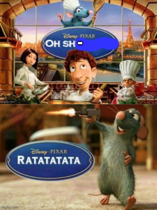 Oh sh- | - | image tagged in ratatata | made w/ Imgflip meme maker