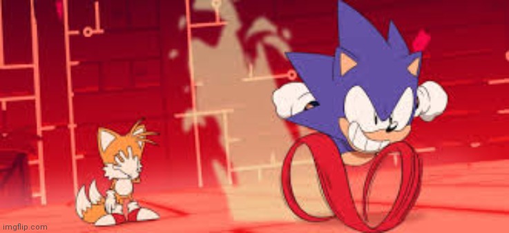 sonic mania adventures scene 1 | image tagged in sonic mania adventures scene 1 | made w/ Imgflip meme maker