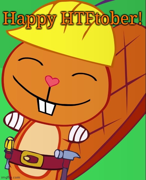 Happy Handy (HTF) | Happy HTFtober! | image tagged in happy handy htf | made w/ Imgflip meme maker