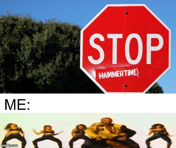 Hammertime. | ME: | image tagged in funny memes | made w/ Imgflip meme maker