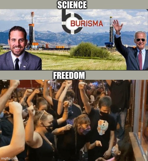 SCIENCE FREEDOM | made w/ Imgflip meme maker