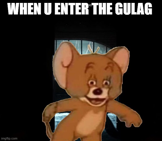 when u enter the gulag | WHEN U ENTER THE GULAG | image tagged in call of duty | made w/ Imgflip meme maker