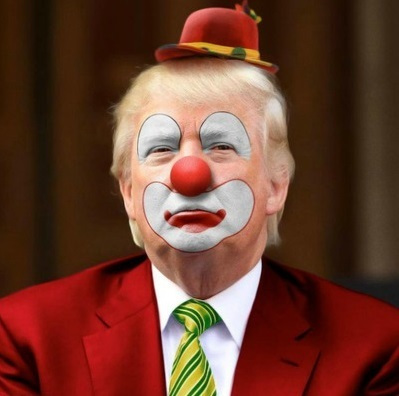 Trump Clown Blank Meme Template