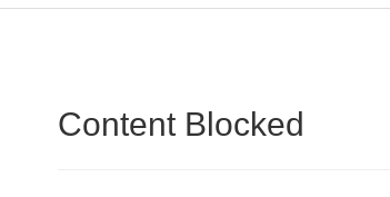 content blocked Blank Meme Template