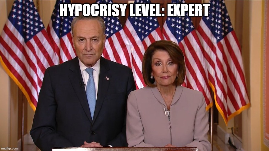 Chuck and Nancy | HYPOCRISY LEVEL: EXPERT | image tagged in chuck and nancy | made w/ Imgflip meme maker