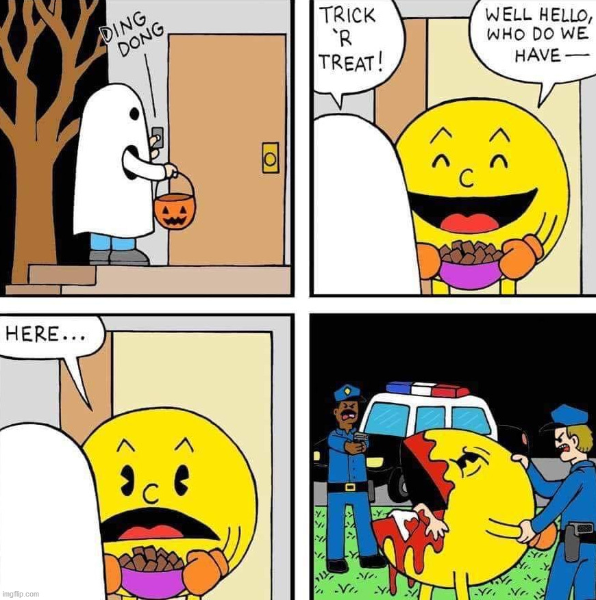 Be careful who you dress as for Halloween. | image tagged in dark humor | made w/ Imgflip meme maker