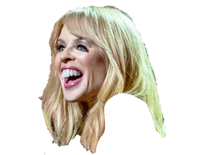Kylie Minogue Derp 1 Blank Meme Template