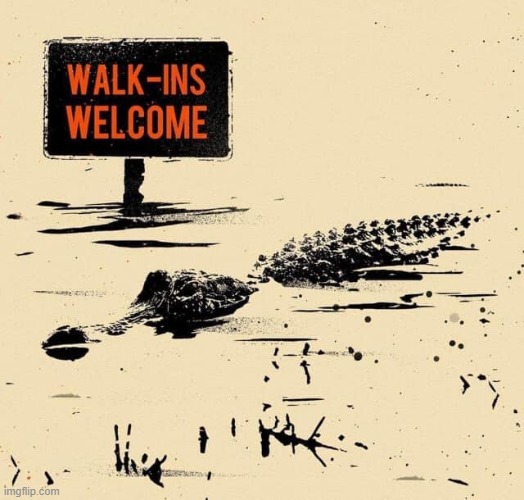 Come on in | image tagged in the walking dead | made w/ Imgflip meme maker
