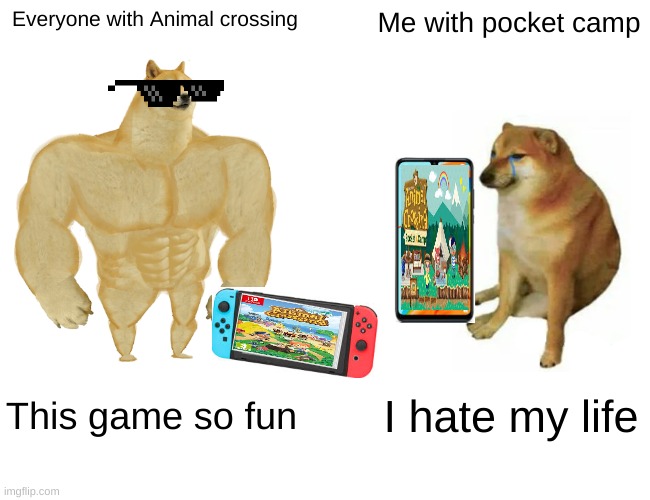 Doge Vs Cheems Meme