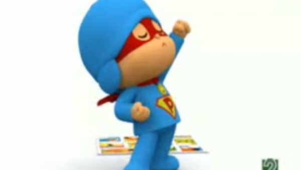 Super Pocoyo Blank Meme Template