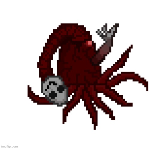 Deadface (A boss in Anomalous, A game i'm working on) | made w/ Imgflip meme maker