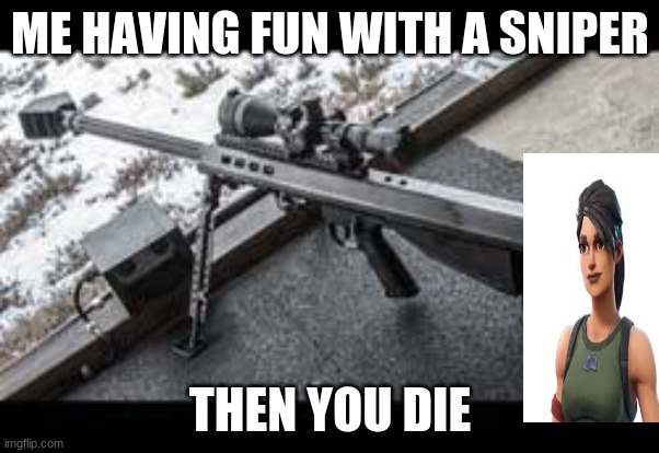 default killed you | ME HAVING FUN WITH A SNIPER; THEN YOU DIE | image tagged in sniping pug | made w/ Imgflip meme maker