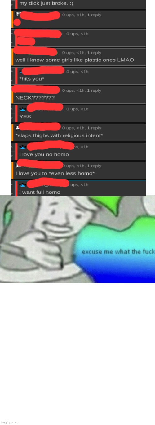 Excuse me wtf blank template | image tagged in excuse me wtf blank template | made w/ Imgflip meme maker