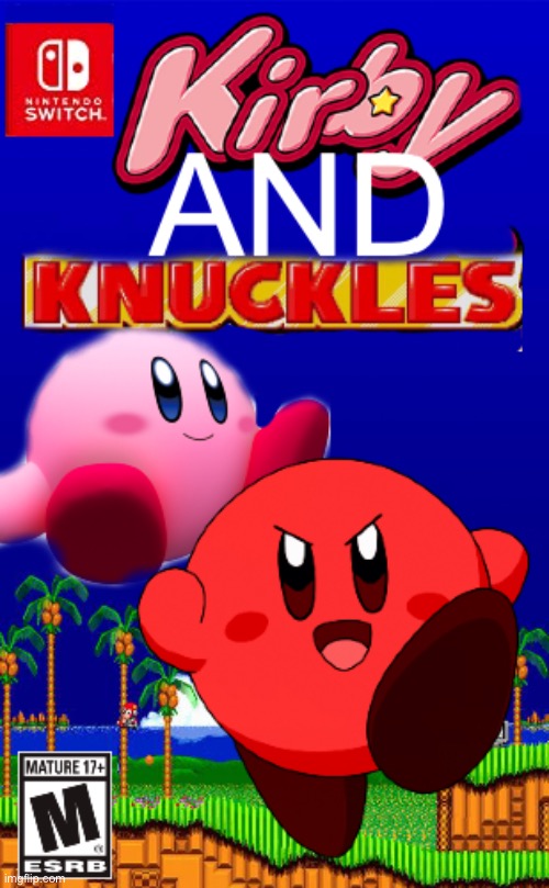 image tagged in kirby,knuckles | made w/ Imgflip meme maker