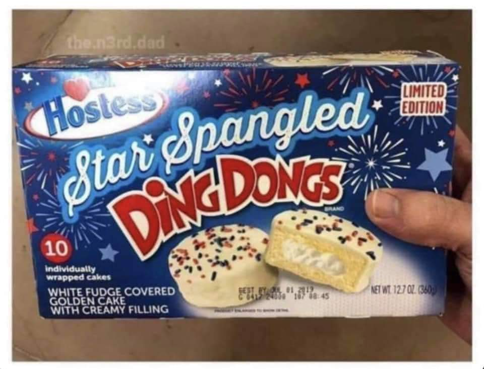 Star spangled ding dong Blank Meme Template