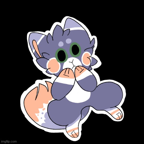 This is Angel, my OC- | made w/ Imgflip meme maker