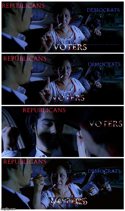 VOTERS VOTE | image tagged in we the people,remember contract with america,vote for integrity,current candidates lacking,biden,trump | made w/ Imgflip meme maker