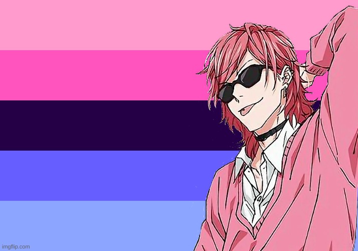 Flag: Omnisexual || Character: Ayato Yuri From: Yarichin Bitch Club -  Imgflip