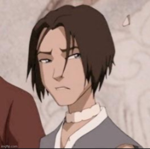 Here is a picture of Sokka to lighten your day | image tagged in sokka with his hair down,sokka,hot,love | made w/ Imgflip meme maker