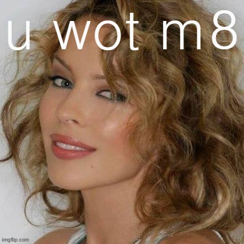 "no sense of humor" again, eh? | image tagged in kylie u wot m8 smile | made w/ Imgflip meme maker