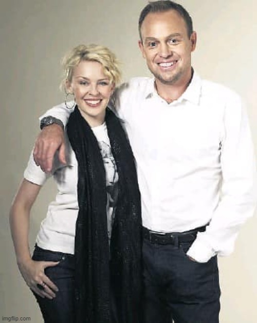 eyyyy Kylie & Jason reunited | image tagged in kylie jason donovan | made w/ Imgflip meme maker