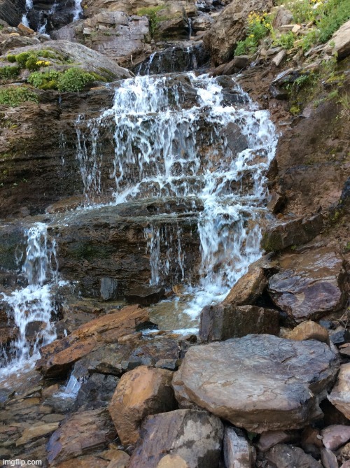 A pic i took when i was in Glacier National Park | made w/ Imgflip meme maker