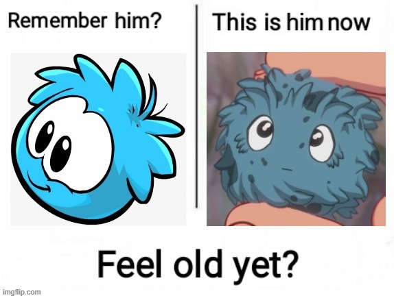Puffles are anime now... I guess. | image tagged in club penguin,dragon prince,cute | made w/ Imgflip meme maker
