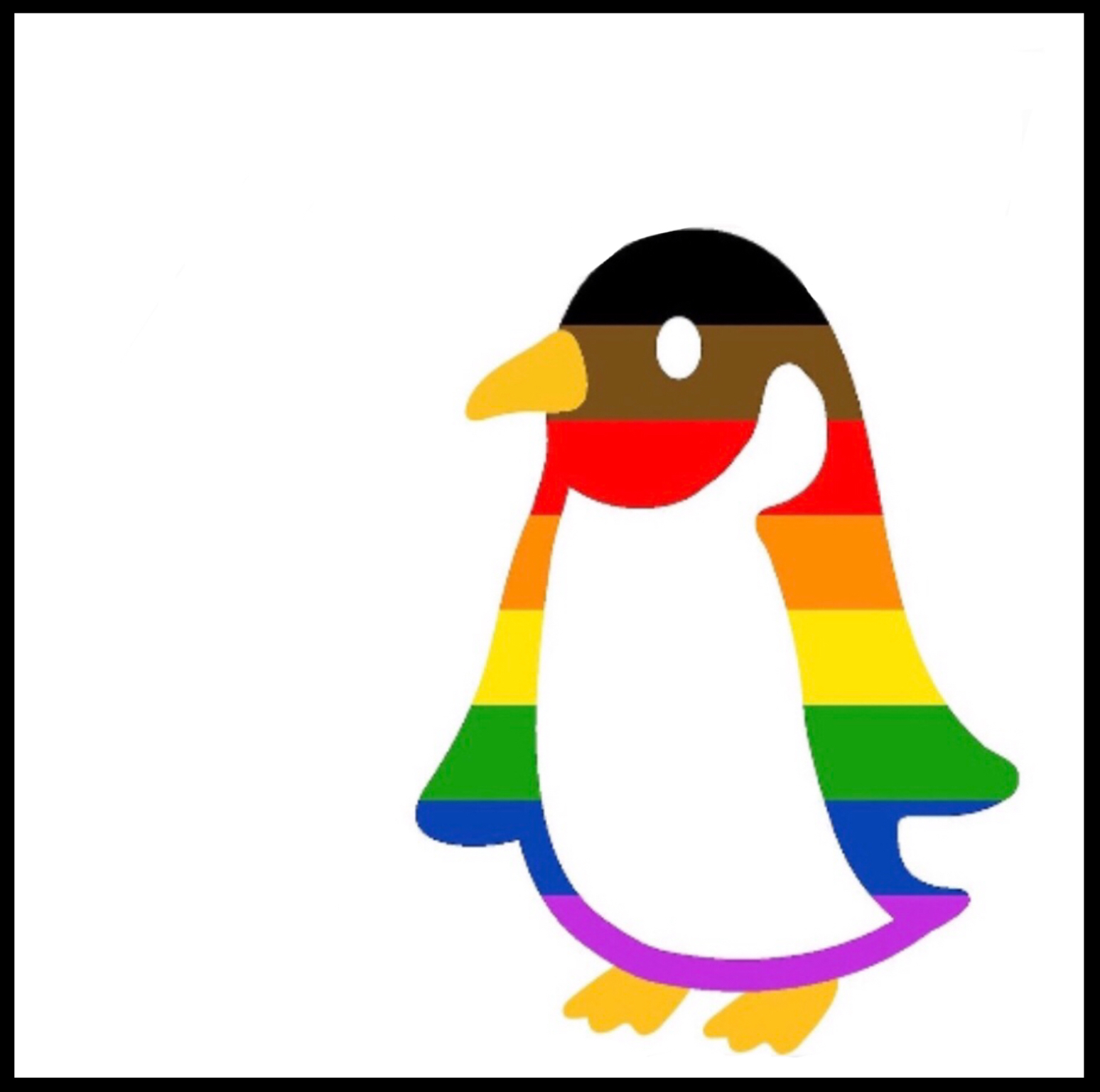 Be like gay penguin Blank Meme Template