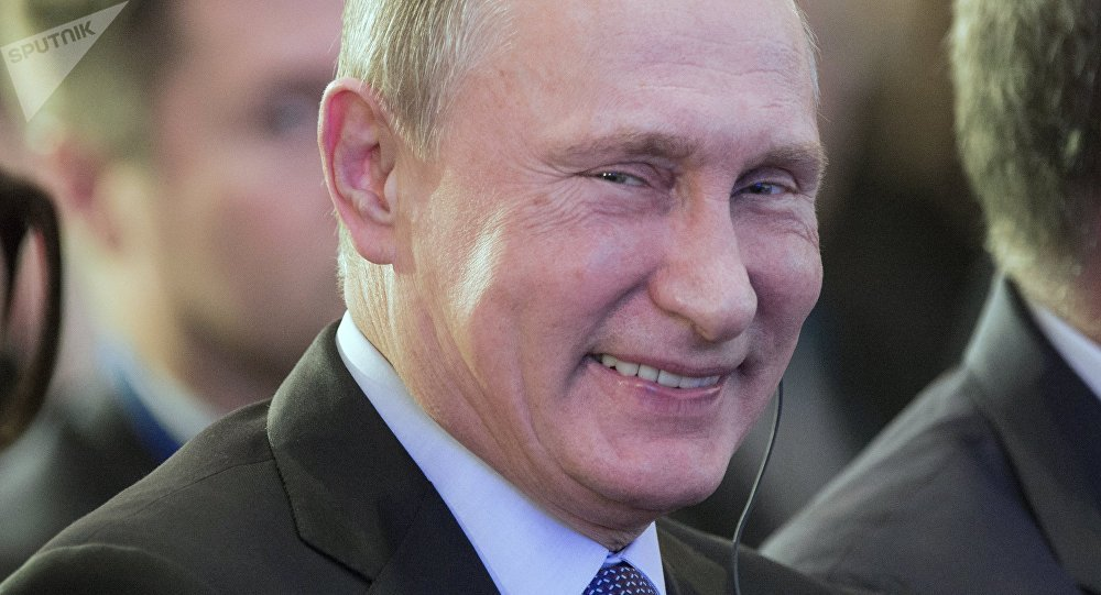 High Quality Putin Smiling Blank Meme Template