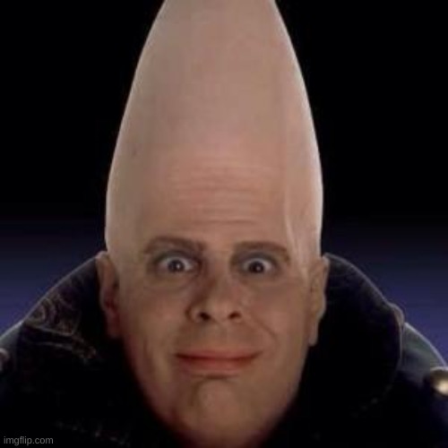 cone head | image tagged in cone head | made w/ Imgflip meme maker